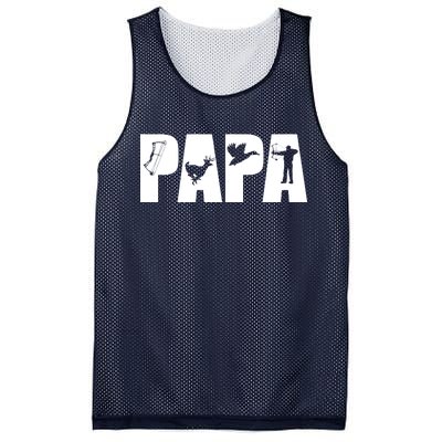 Hunting Papa Mesh Reversible Basketball Jersey Tank