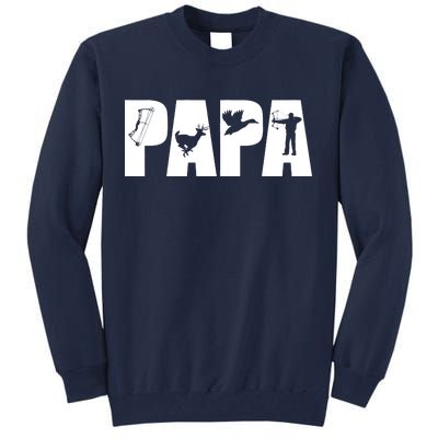 Hunting Papa Tall Sweatshirt