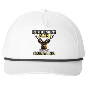 Hunting Retirement Plan  Snapback Five-Panel Rope Hat