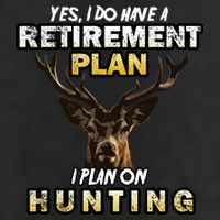 Hunting Retirement Plan  Adult Drive Performance Visor