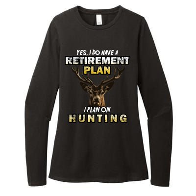 Hunting Retirement Plan  Womens CVC Long Sleeve Shirt