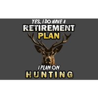 Hunting Retirement Plan  Bumper Sticker