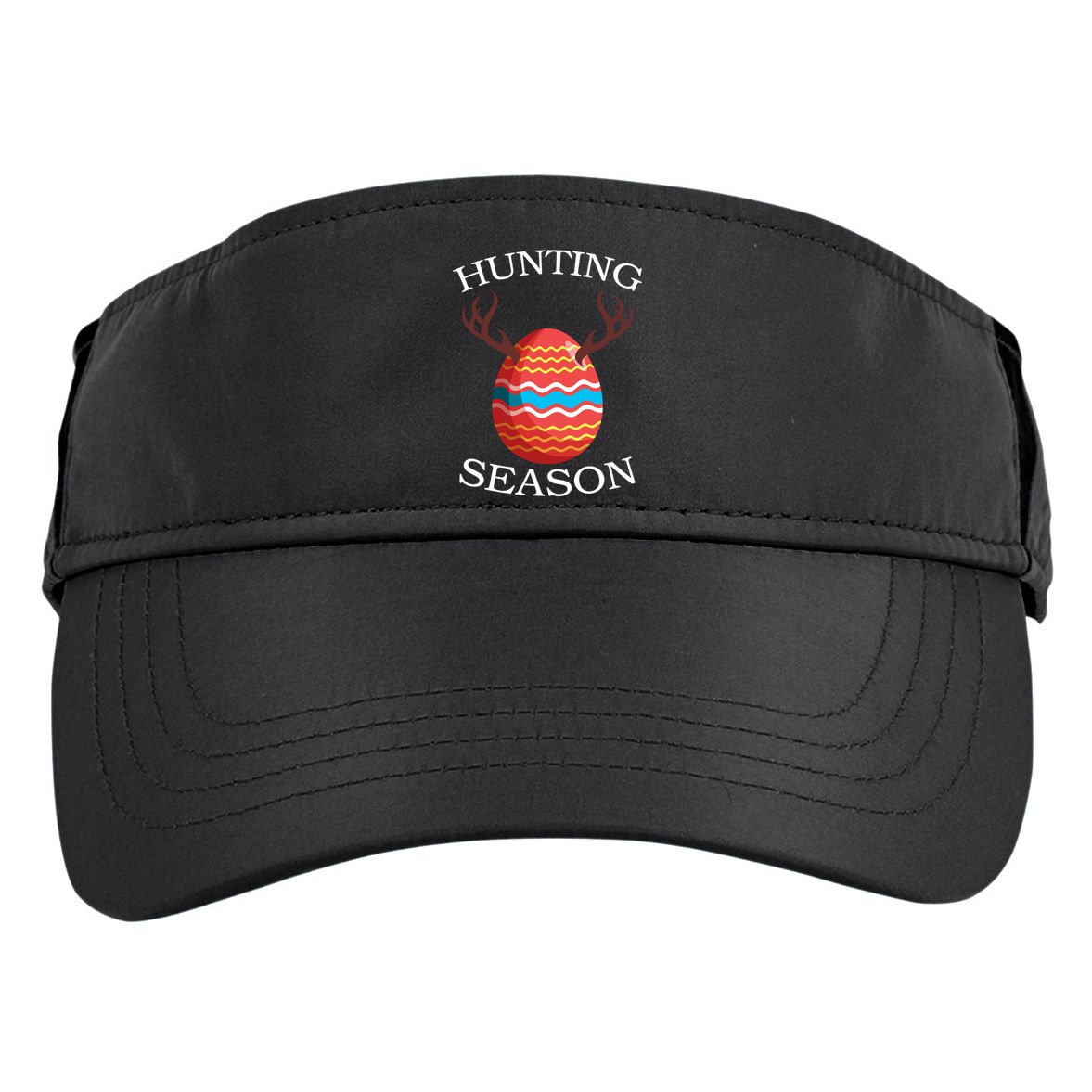 Hunting Season Deer Easter Egg Adult Drive Performance Visor
