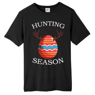 Hunting Season Deer Easter Egg Tall Fusion ChromaSoft Performance T-Shirt