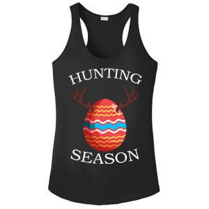 Hunting Season Deer Easter Egg Ladies PosiCharge Competitor Racerback Tank