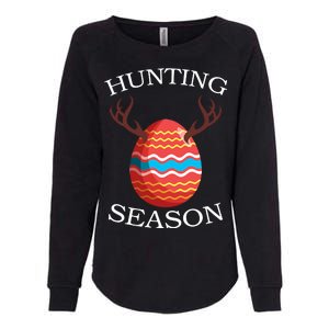 Hunting Season Deer Easter Egg Womens California Wash Sweatshirt