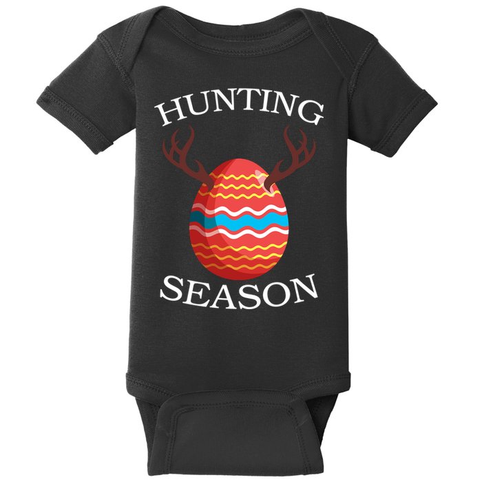 Hunting Season Deer Easter Egg Baby Bodysuit