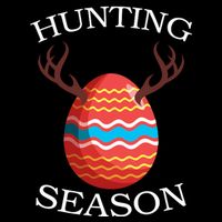 Hunting Season Deer Easter Egg Baby Bodysuit