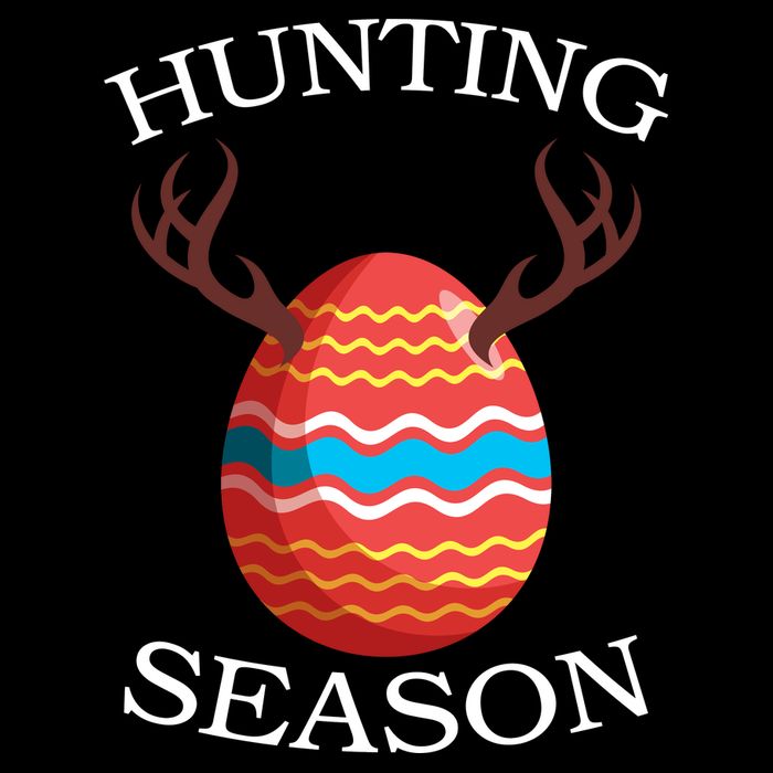 Hunting Season Deer Easter Egg Baby Bodysuit