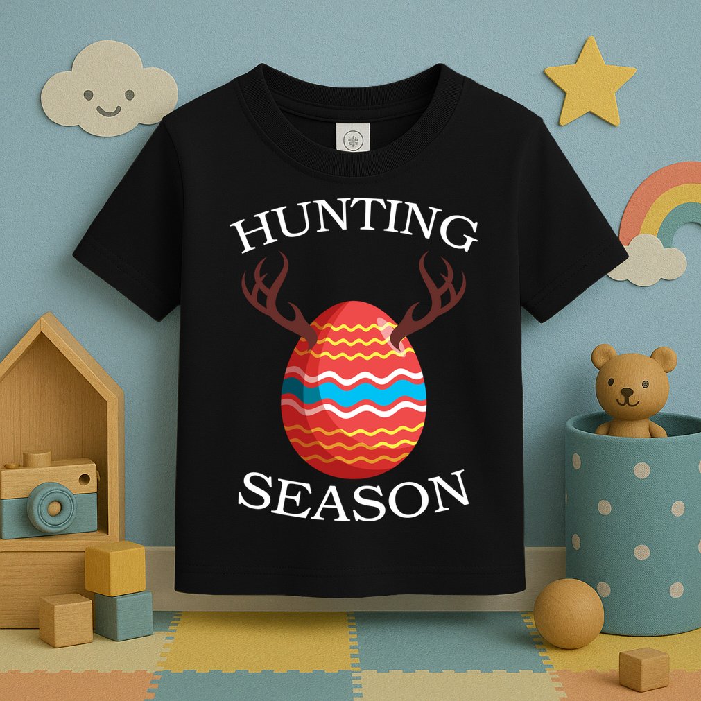 Hunting Season Deer Easter Egg Toddler T-Shirt