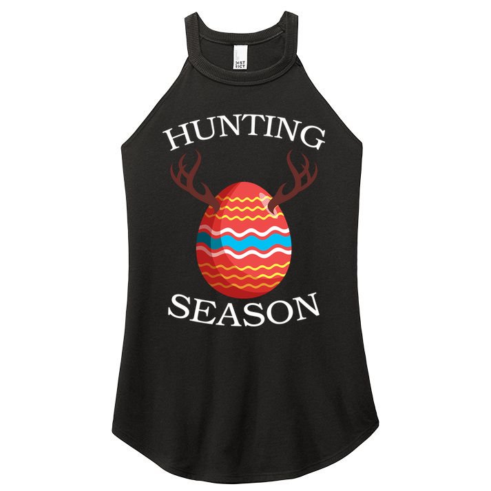 Hunting Season Deer Easter Egg Women's Perfect Tri Rocker Tank