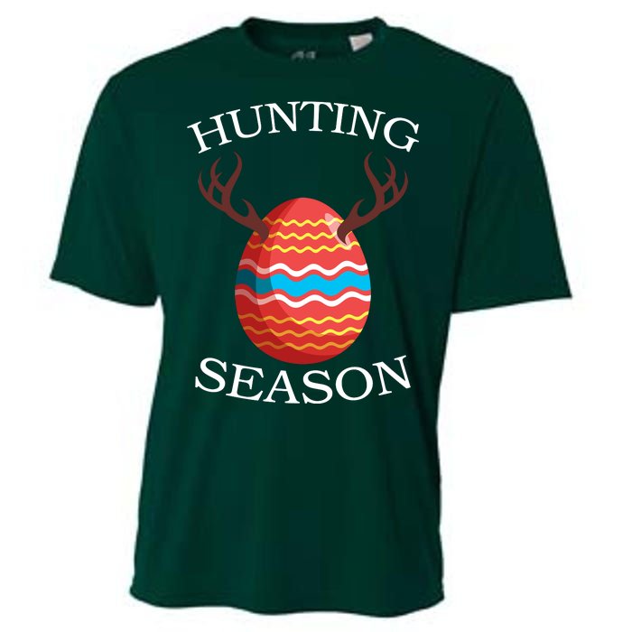 Hunting Season Deer Easter Egg Cooling Performance Crew T-Shirt