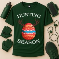 Hunting Season Deer Easter Egg Cooling Performance Crew T-Shirt