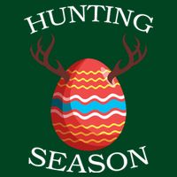 Hunting Season Deer Easter Egg Cooling Performance Crew T-Shirt