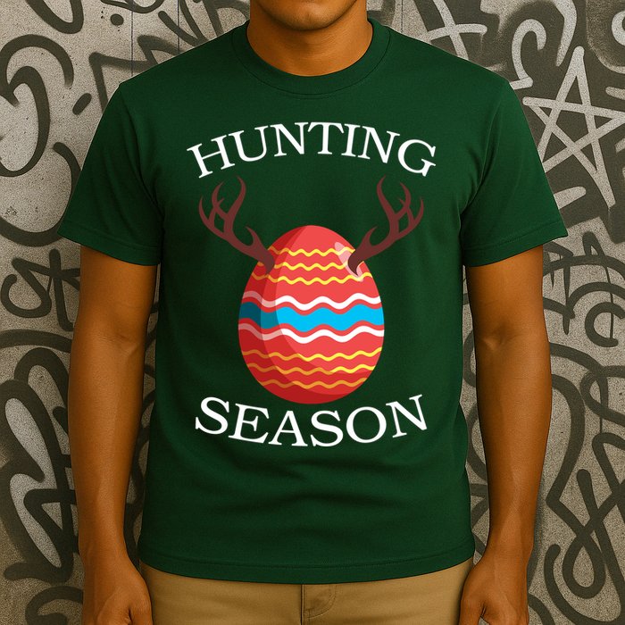 Hunting Season Deer Easter Egg T-Shirt
