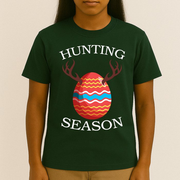 Hunting Season Deer Easter Egg T-Shirt