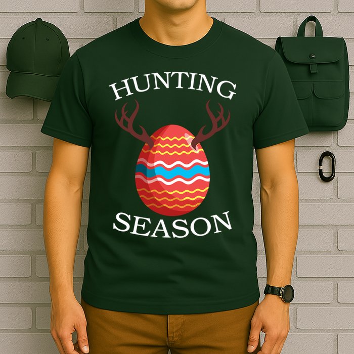 Hunting Season Deer Easter Egg T-Shirt
