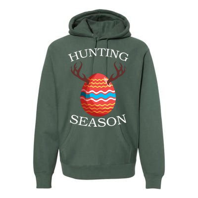 Hunting Season Deer Easter Egg Premium Hoodie