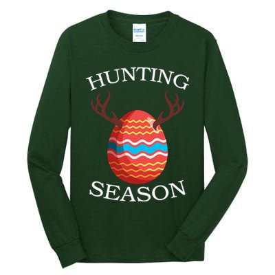Hunting Season Deer Easter Egg Tall Long Sleeve T-Shirt