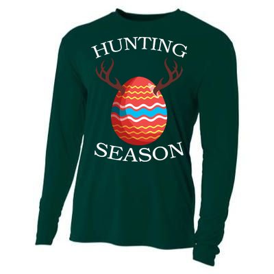 Hunting Season Deer Easter Egg Cooling Performance Long Sleeve Crew