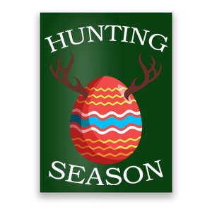 Hunting Season Deer Easter Egg Poster