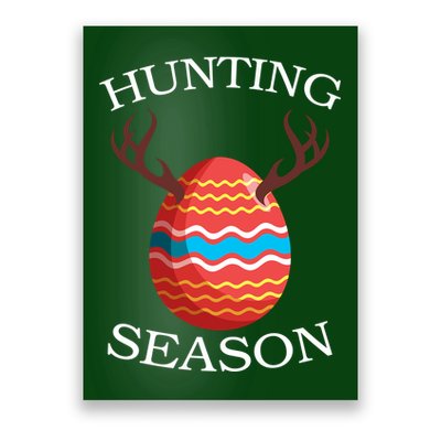 Hunting Season Deer Easter Egg Poster