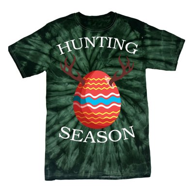 Hunting Season Deer Easter Egg Tie-Dye T-Shirt