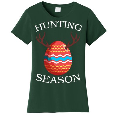 Hunting Season Deer Easter Egg Women's T-Shirt