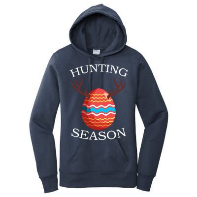 Hunting Season Deer Easter Egg Women's Pullover Hoodie