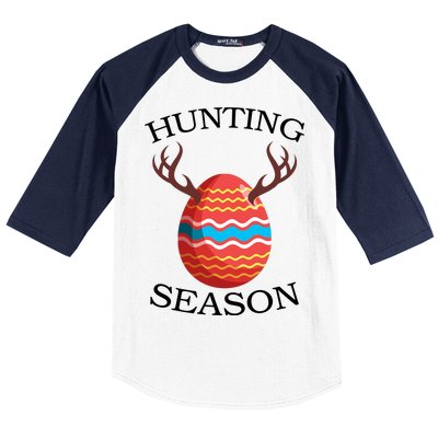 Hunting Season Deer Easter Egg Baseball Sleeve Shirt