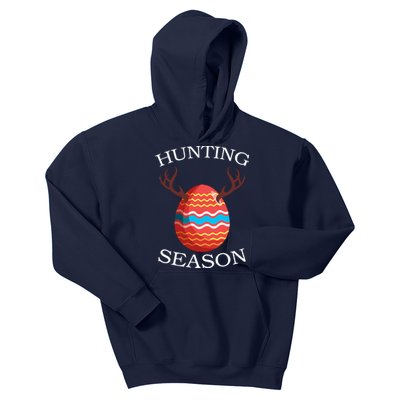 Hunting Season Deer Easter Egg Kids Hoodie