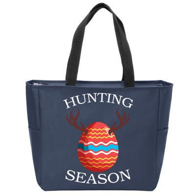 Hunting Season Deer Easter Egg Zip Tote Bag