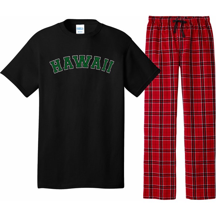 Hawaii USA Patriotic Birthday School University Gift Pajama Set