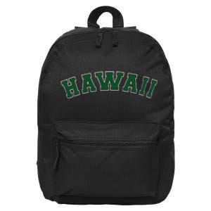 Hawaii USA Patriotic Birthday School University Gift 16 in Basic Backpack