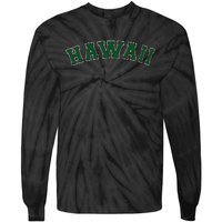 Hawaii USA Patriotic Birthday School University Gift Tie-Dye Long Sleeve Shirt