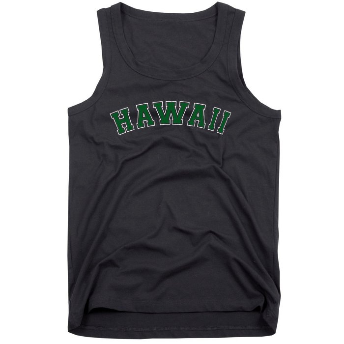 Hawaii USA Patriotic Birthday School University Gift Tank Top