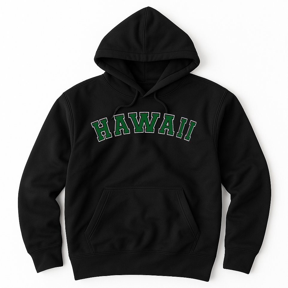 Hawaii USA Patriotic Birthday School University Gift Hoodie