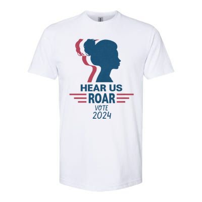 Hear Us Roar Vote 2024 Softstyle® CVC T-Shirt