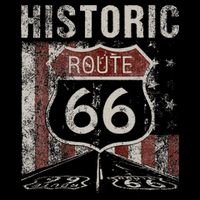 Historic U.S.A. Route 66 Highway Vintage America Road Doggie Tank