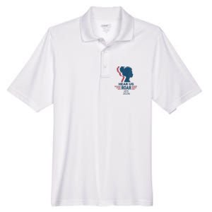 Hear Us Roar Vote 2024 Right Men's Origin Performance Pique Polo