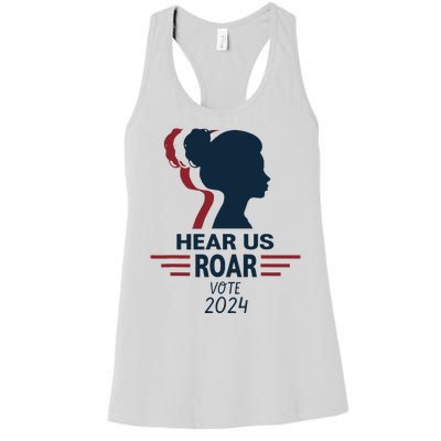 Hear Us Roar Vote 2024 Women's Racerback Tank