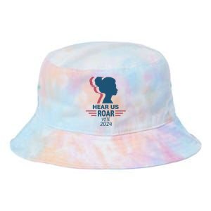 Hear Us Roar Vote 2024 Tie Dye Newport Bucket Hat