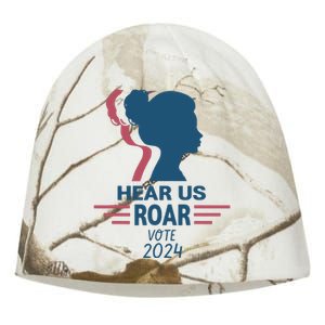 Hear Us Roar Vote 2024 Kati - Camo Knit Beanie