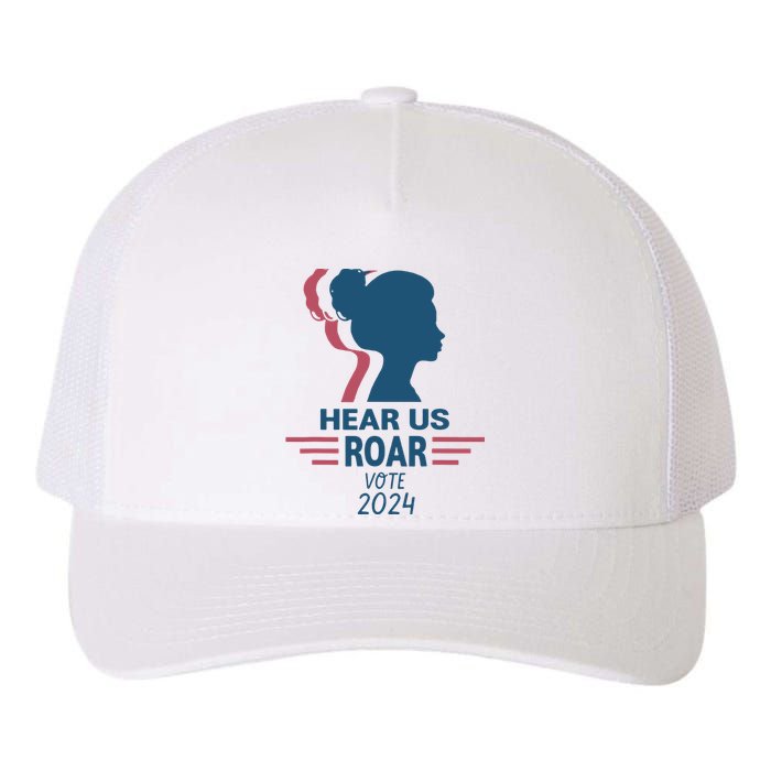 Hear Us Roar Vote 2024 Yupoong Adult 5-Panel Trucker Hat