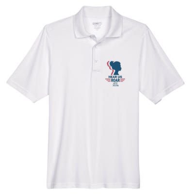 Hear Us Roar Vote 2024 Men's Origin Performance Piqué Polo