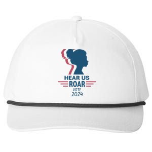 Hear Us Roar Vote 2024 Snapback Five-Panel Rope Hat