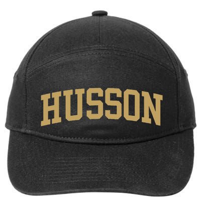 Husson U.N.I.V.E.R.S.I.T.Y Sports Fan 7-Panel Snapback Hat