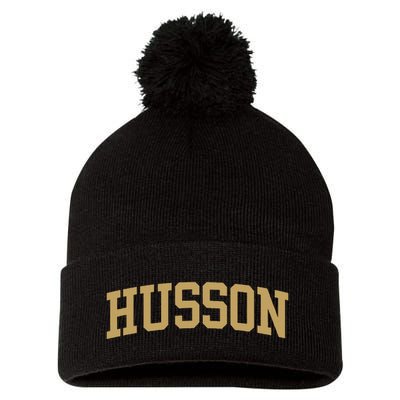 Husson U.N.I.V.E.R.S.I.T.Y Sports Fan Pom Pom 12in Knit Beanie