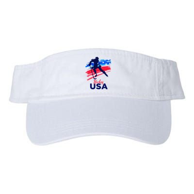 Hockey Usa Support The Team U.S.A Ice Hockey Lover Visor