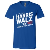 Harriswalz United Stronger Tomorrow Cool Gift V-Neck T-Shirt